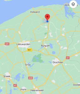 Dokkum in Noord-Oost Friesland